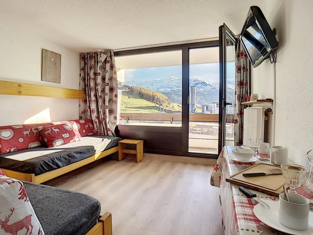 Studio Agreable Ski Au Pieds Balcon - Fr-1-344-979 Saint-Martin-de-Belleville France